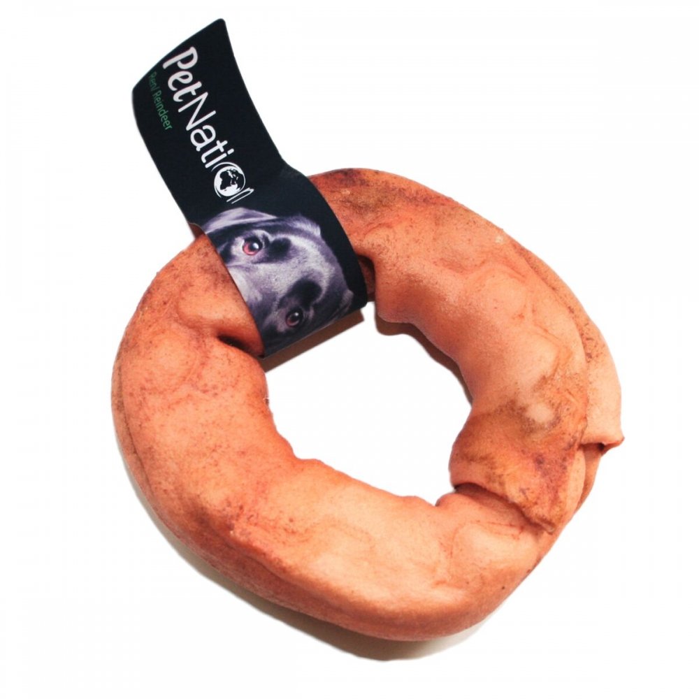 Tyggeringen med reinsmak (8-9 cm slät)