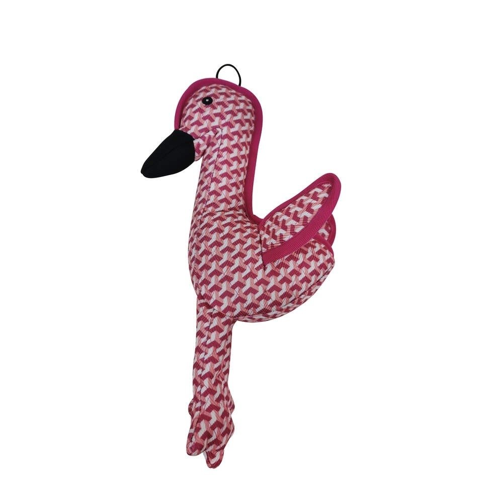 Bark-a-Boo Tough Toys Flamingo Rosa Hund - Hundeleker - Draleker