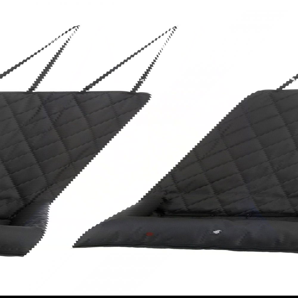 Trixie Car seat cushion, double, 95 × 10 × 50 cm, black