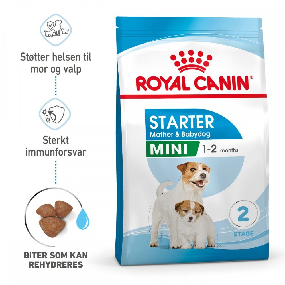 Royal Canin Mini Starter Mother & Babydog (4 kg) Hund - Hundemat - Tørrfôr