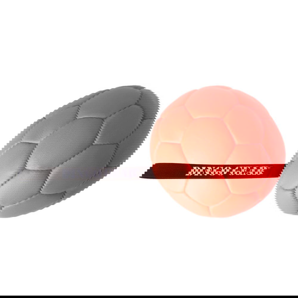 Dingo Gear Eco Hundeball med Håndtak 18 cm (Oransje)