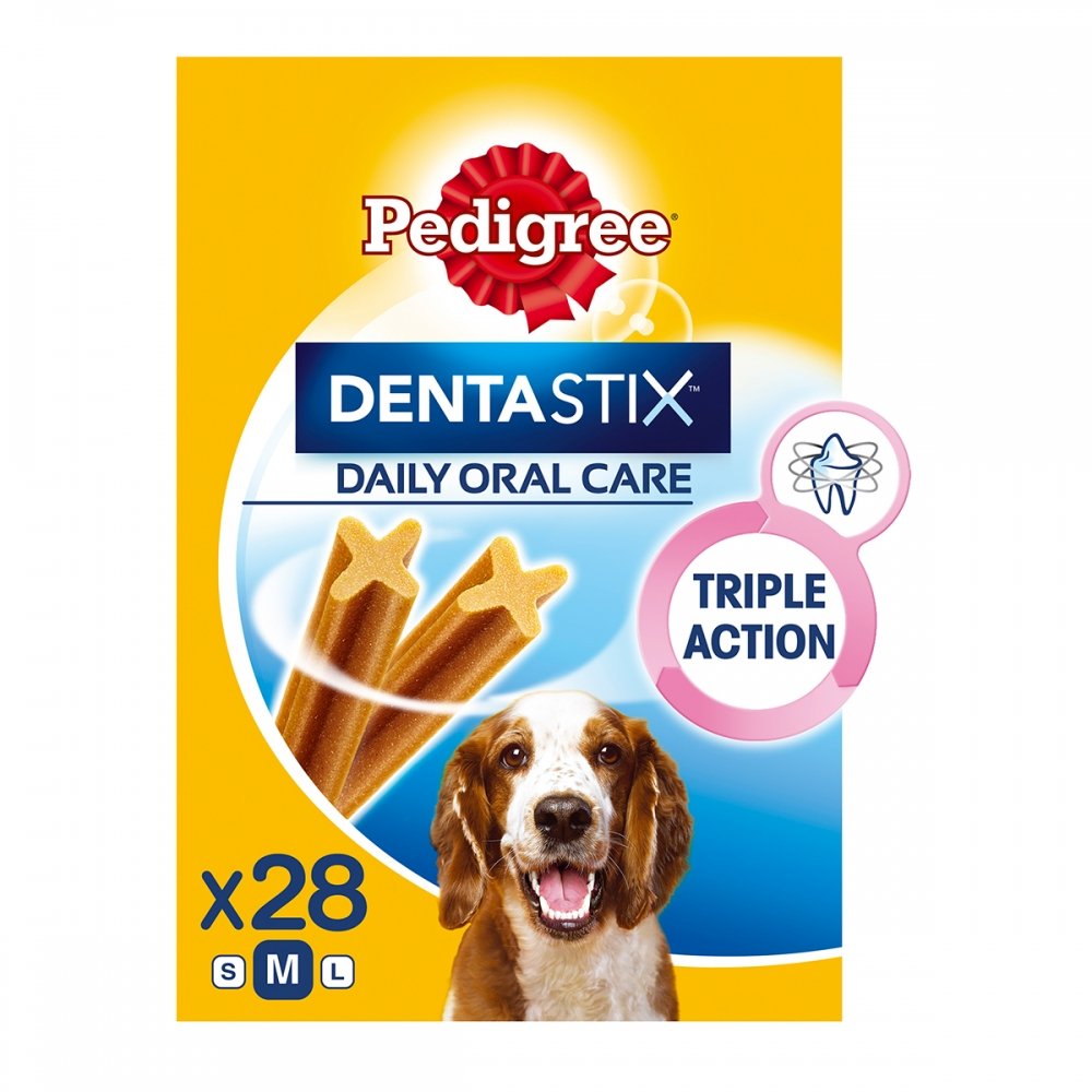 Pedigree DentaStix® Storpack (M) Hund - Hundegodteri - Dentaltygg