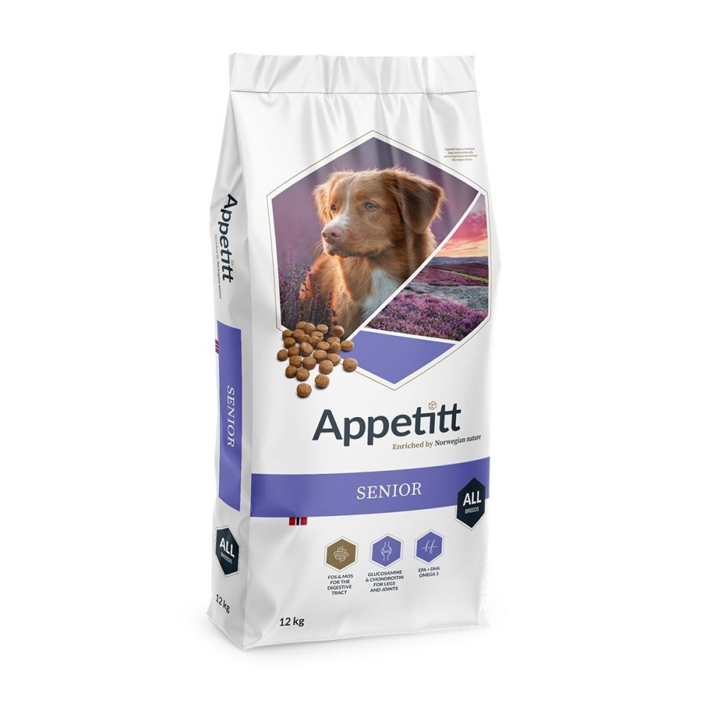 Bilde av Appetitt Dog Senior 12 kg - Alt til hunden