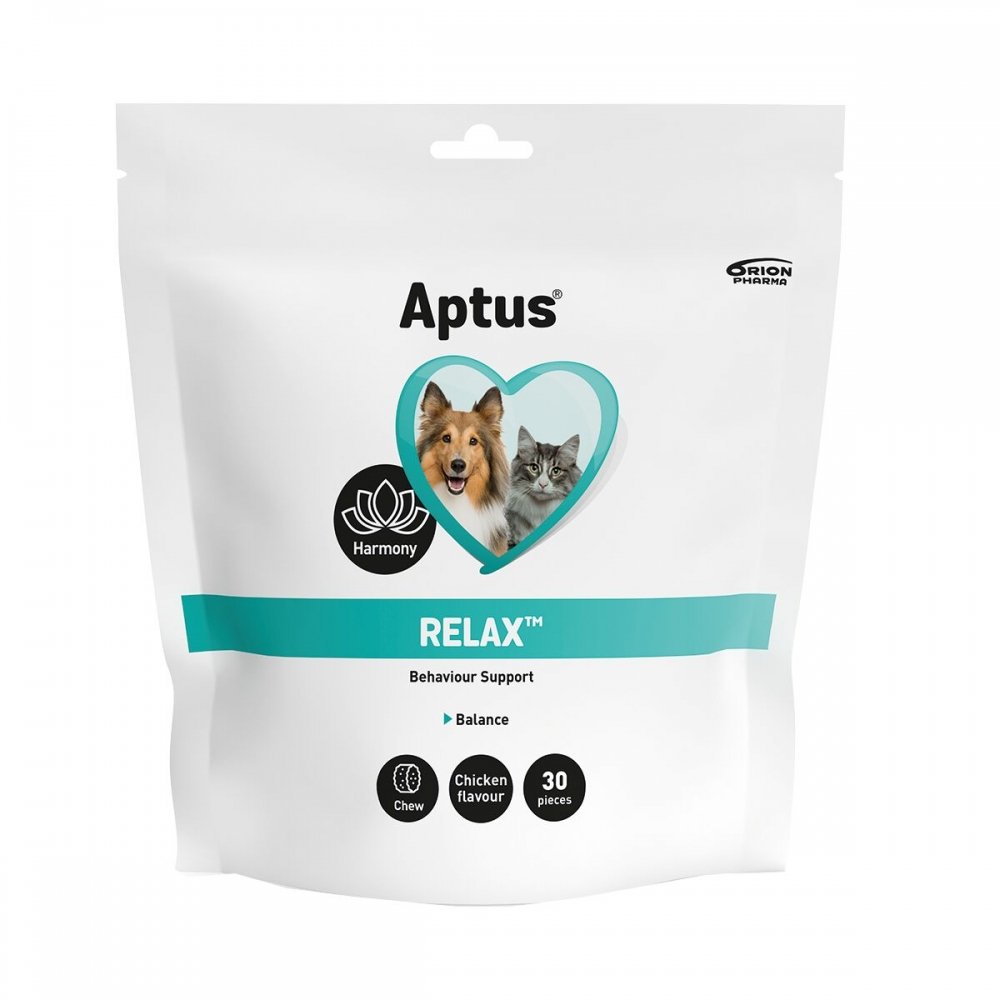 Aptus Relax 30 tabletter Hund - Hundehelse - Beroligende til hund