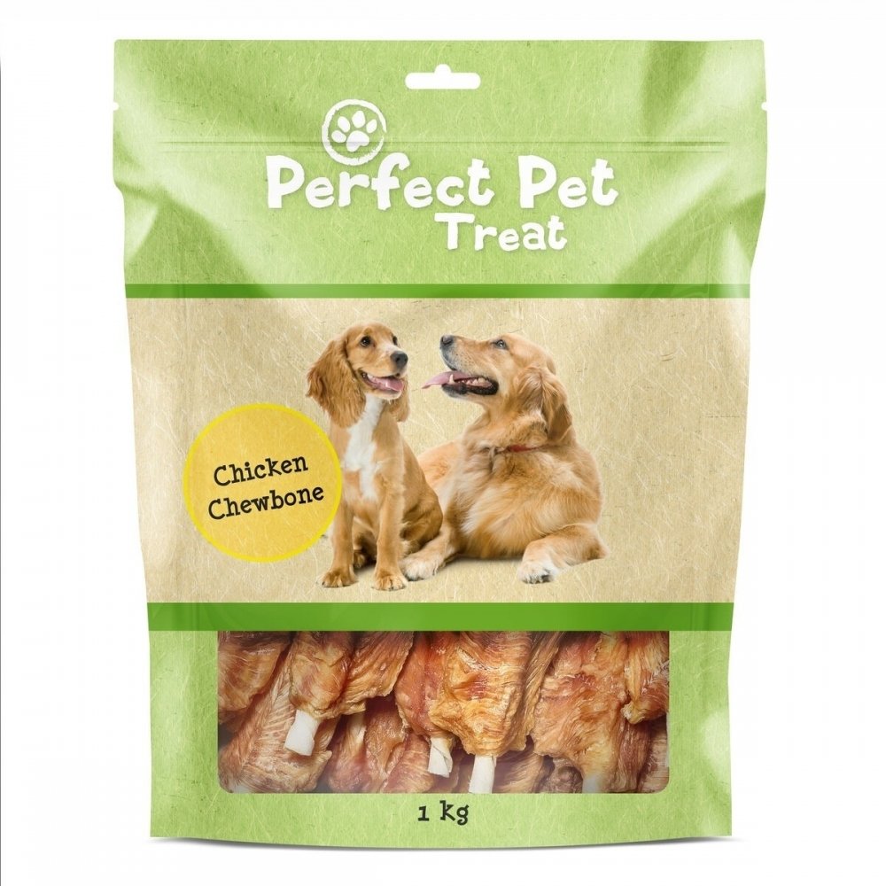 Perfect Pet Chicken Tuggben (1 kg) Hund - Hundegodteri - Hundebein