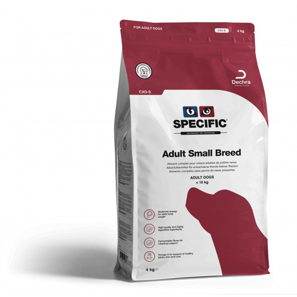 Specific™ Adult Small Breed CXD-S (4 kg) Hund - Hundemat - Tørrfôr