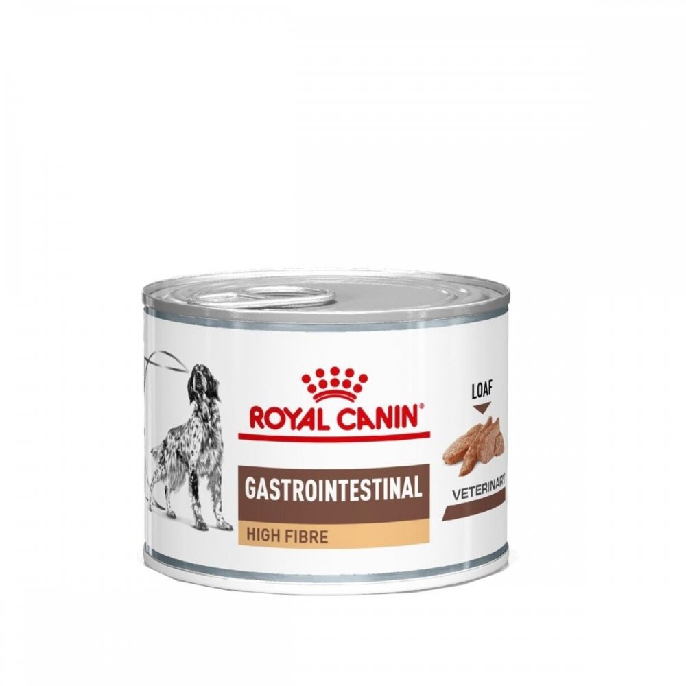 Royal Canin Veterinary Diets Dog Gastro High Fibre Loaf 12x410g (12x200 g) Veterinærfôr til hund - Mage- & Tarmsykdom
