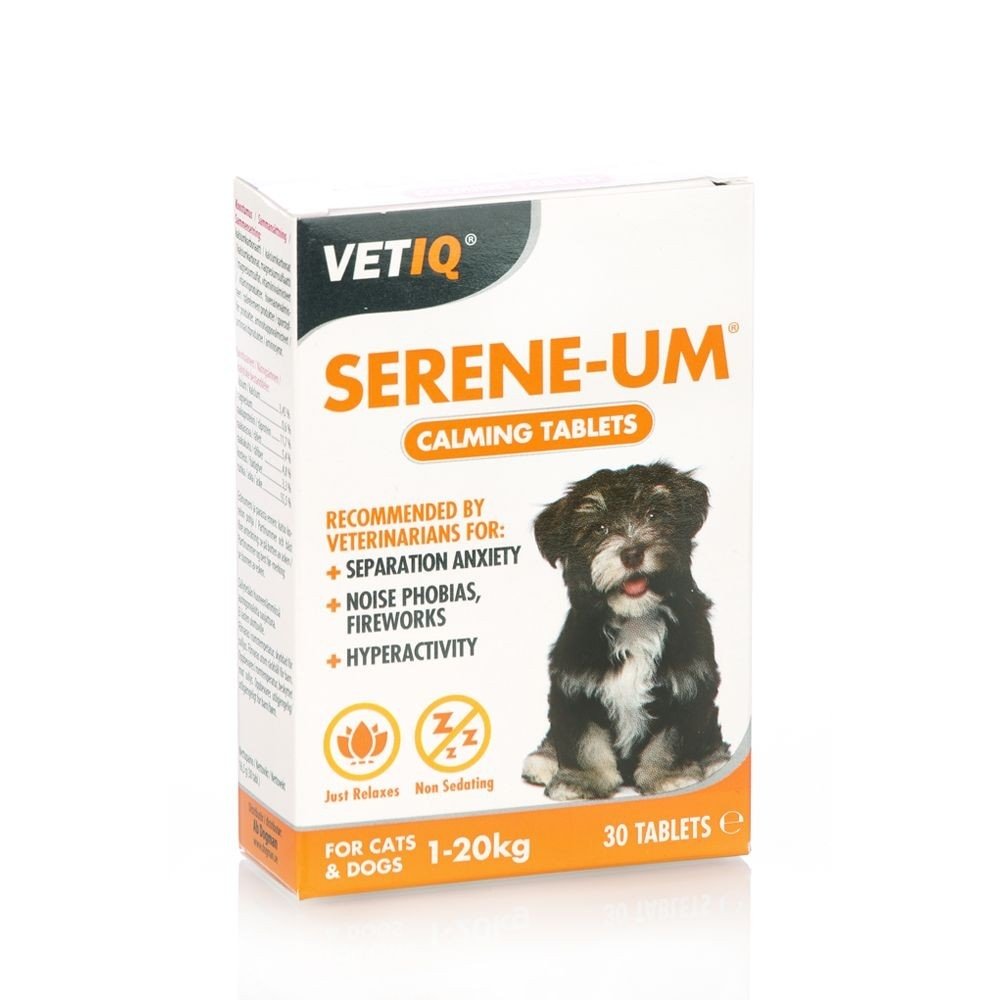 VetIQ Serene-UM Calming 30 st (30 tbl) Hund - Hundehelse - Kosttilskudd
