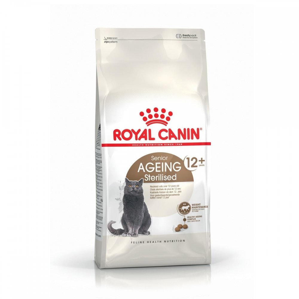 Royal Canin Sterilised 12+ (2 kg) Katt - Kattemat - Spesialfôr - Kattemat for sterilisert katt