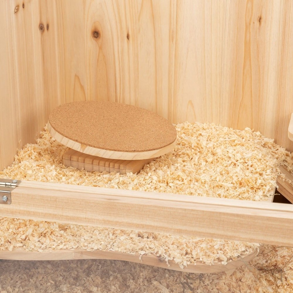 Trixie Running disc, hamster, wood/cork, ø 22 cm