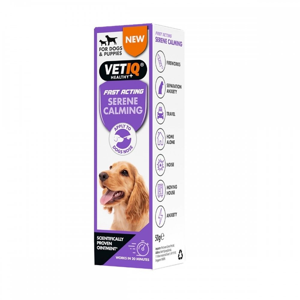 Vetiq Serene Calming Ointment 50 g Hund - Hundehelse - Beroligende til hund