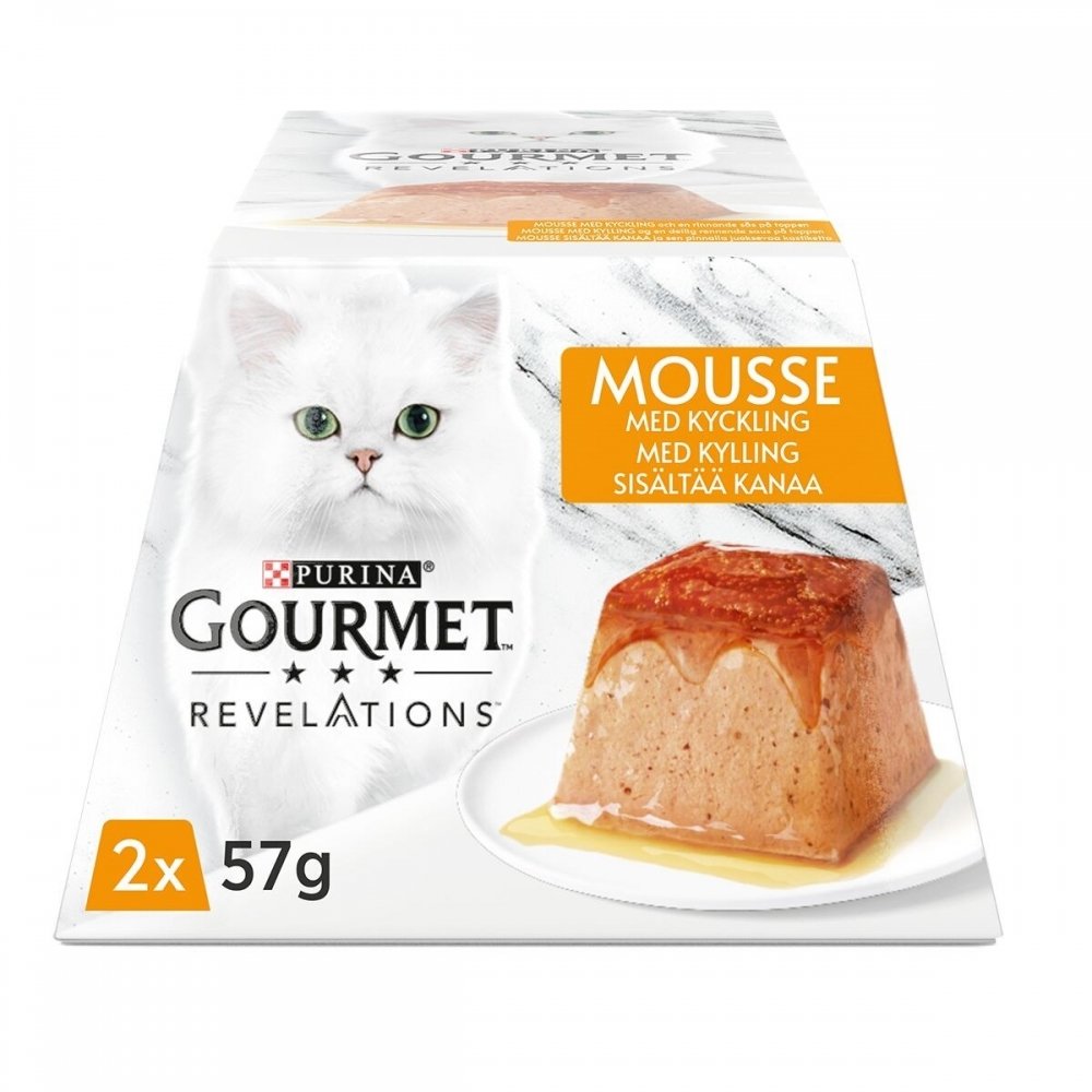 Gourmet Revelations Chicken 2x57 g Katt - Kattemat - Våtfôr