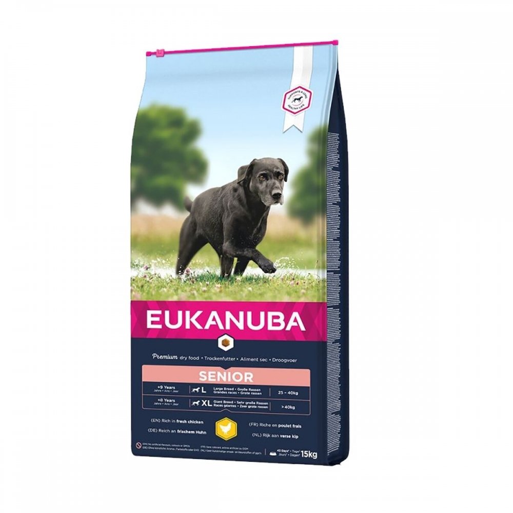 Eukanuba Caring Senior Large Breed Chicken 15 kg