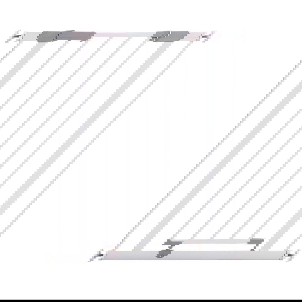Basic Sturdy Hundegrind Smal Hvit 76 x 61 - 68 cm