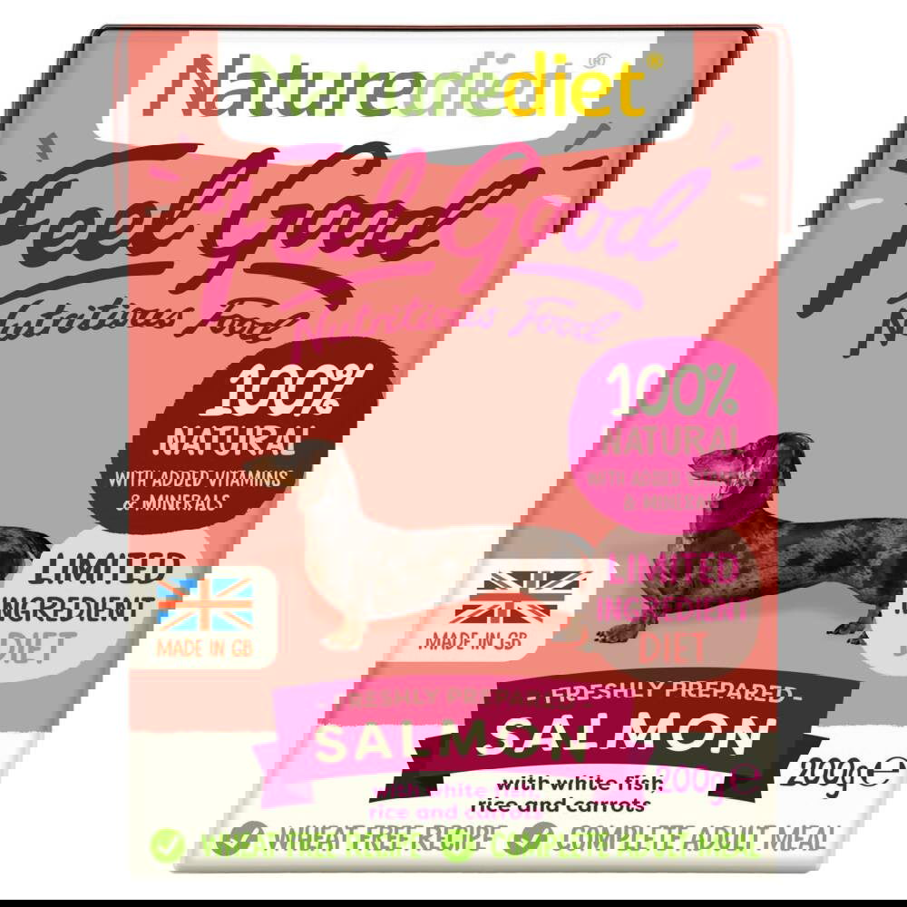 Naturediet Feel Good Laks (390 g)