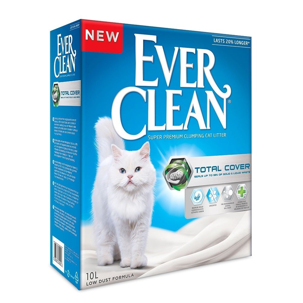 Ever Clean Total Cover Kattesand (10 l) Katt - Kattesand