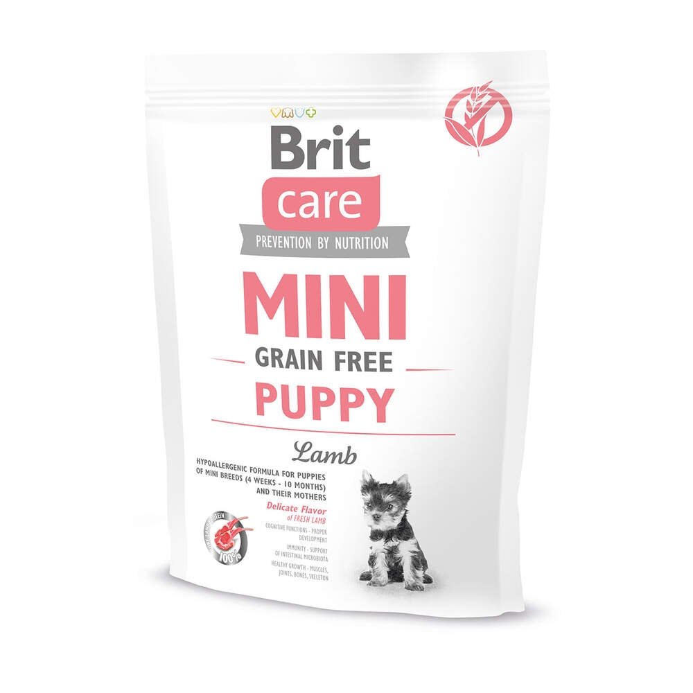 Brit Care Mini Grain Free Puppy Lamb (400 g) Hund - Hundemat - Kornfritt hundefôr