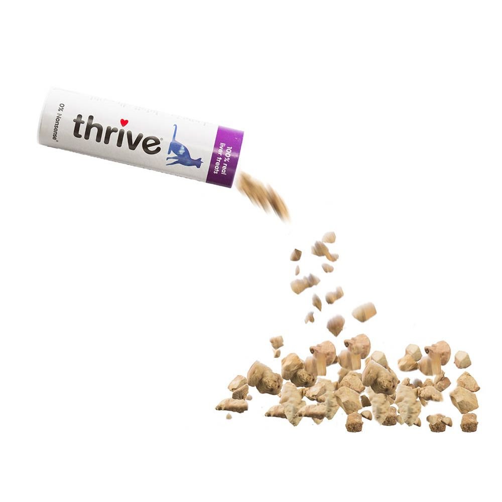 Thrive Kyllinglever Godbiter 25 g Katt - Kattegodteri