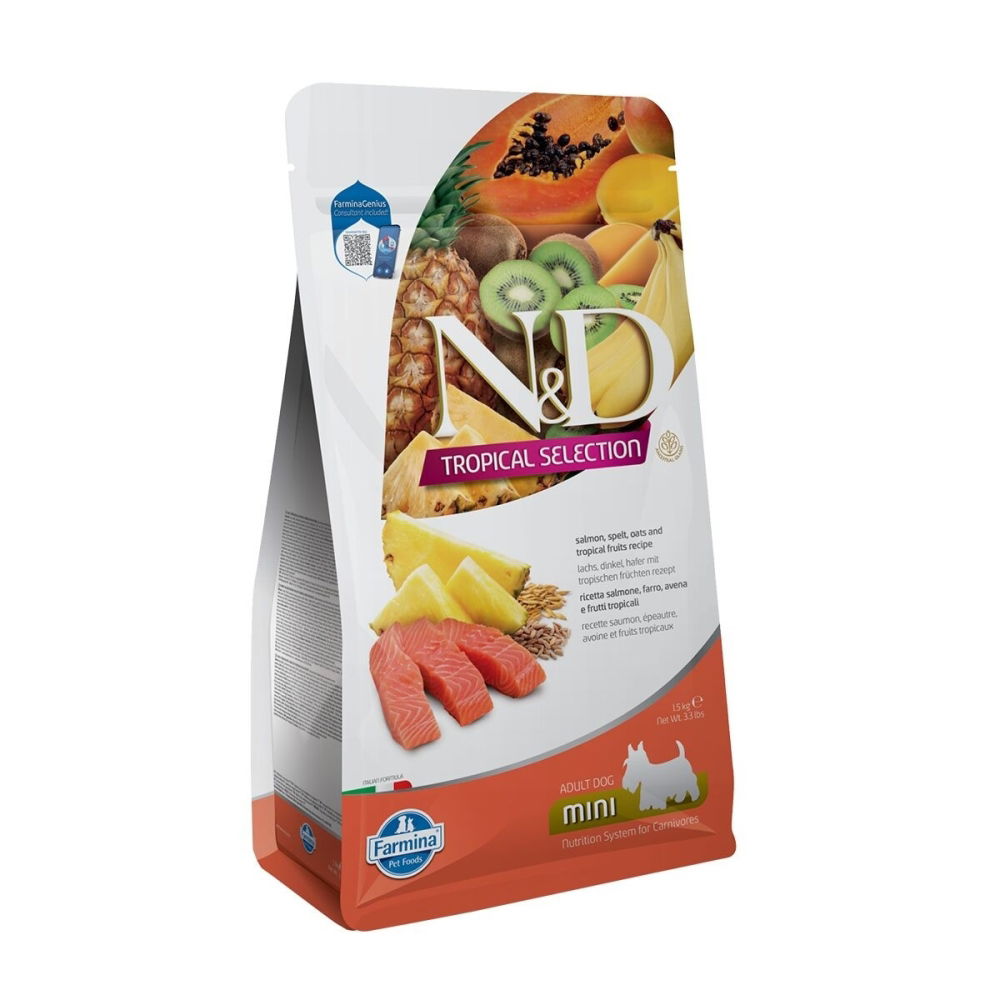 Bilde av Farmina N&D Dog Tropical Salmon Small 1,5 kg - Alt til hunden