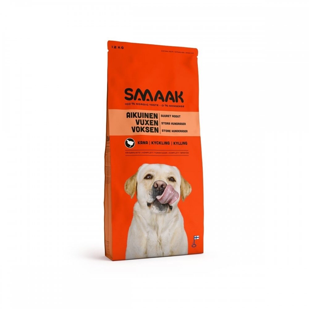 SMAAK Dog Adult Large Breed (12 kg) Hund - Hundemat - Tørrfôr