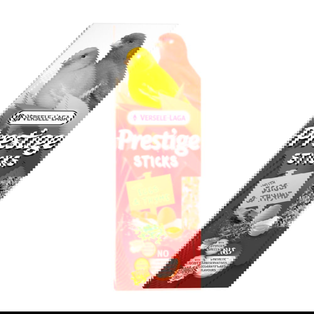 Versele-Laga Prestige Sticks Canaries Egg & Timian 60 g