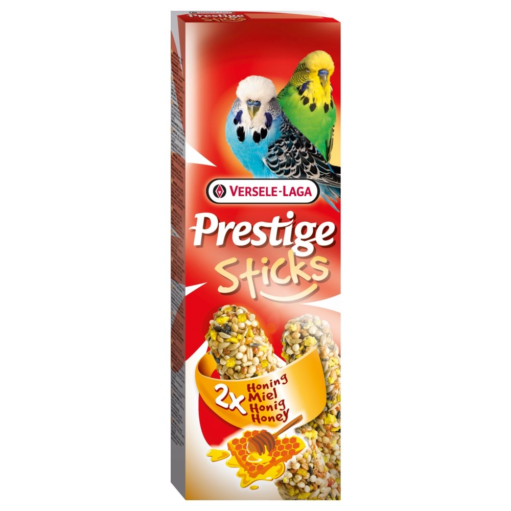 Versele-Laga Prestige Sticks Undulat Honning 140 g Fugl - Fuglegodteri
