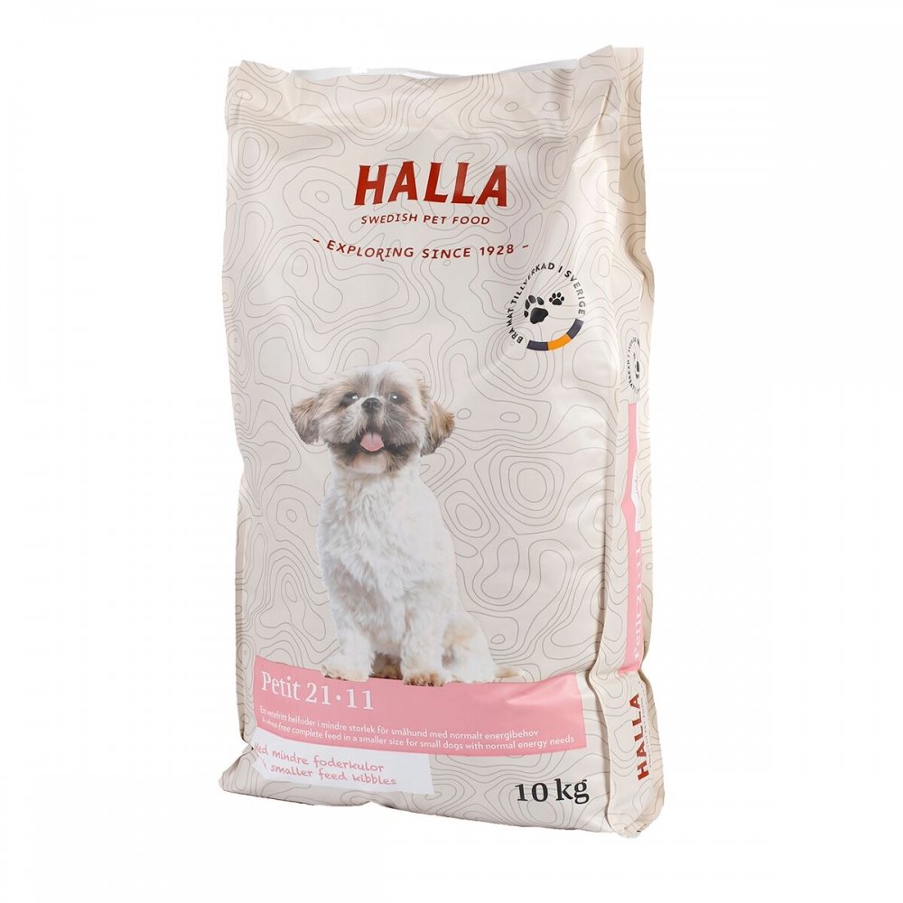 Halla Petit (10 kg) Hund - Hundemat - Tørrfôr