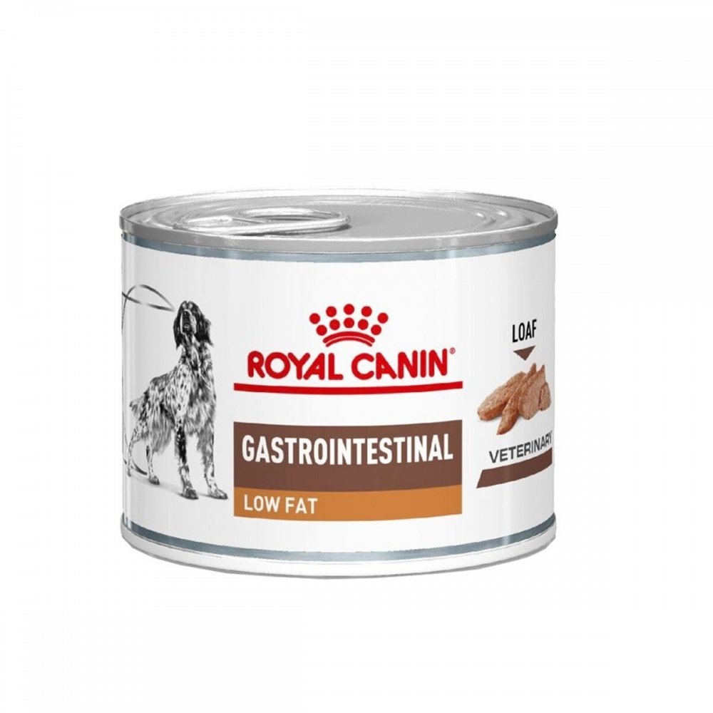 Royal Canin Veterinary Diets Gastro Intestinal Low Fat 12x200 g Veterinærfôr til hund - Mage- & Tarmsykdom