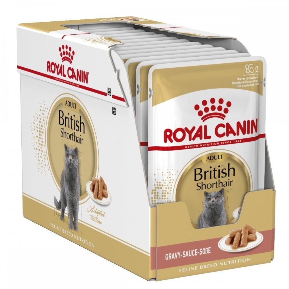 Royal Canin British Shorthair Wet (12x85g) Katt - Kattemat - Våtfôr