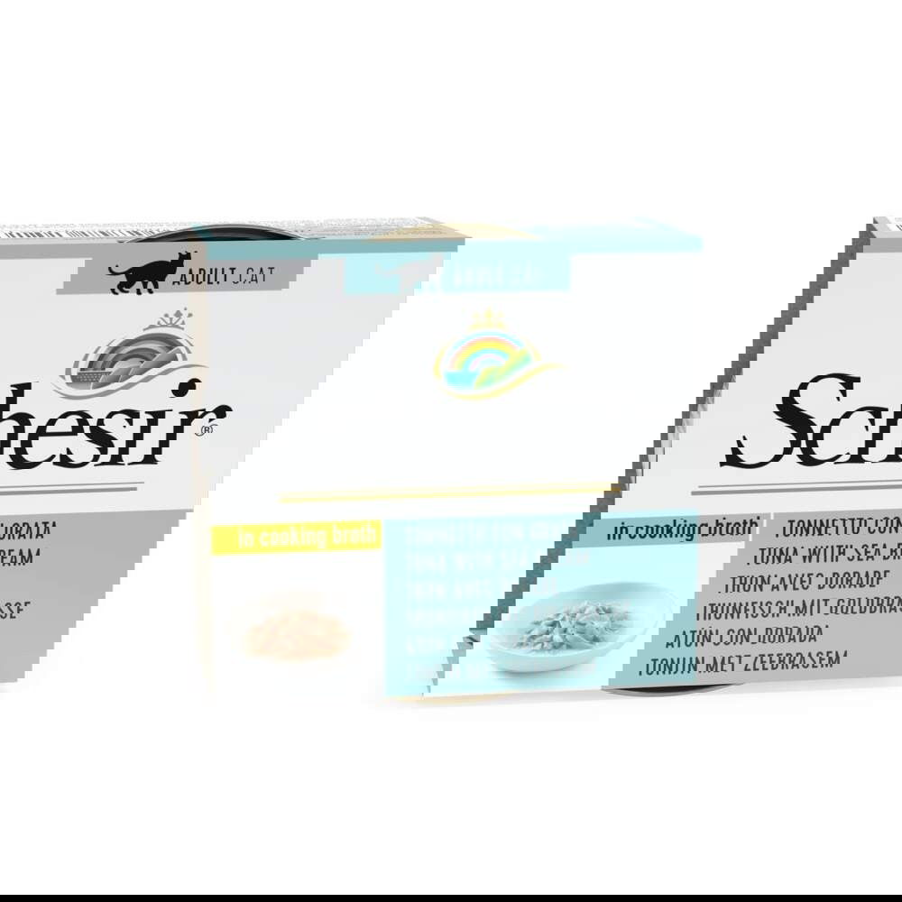 Schesir Cat Tuna & Sea Bream Gravy 70 g