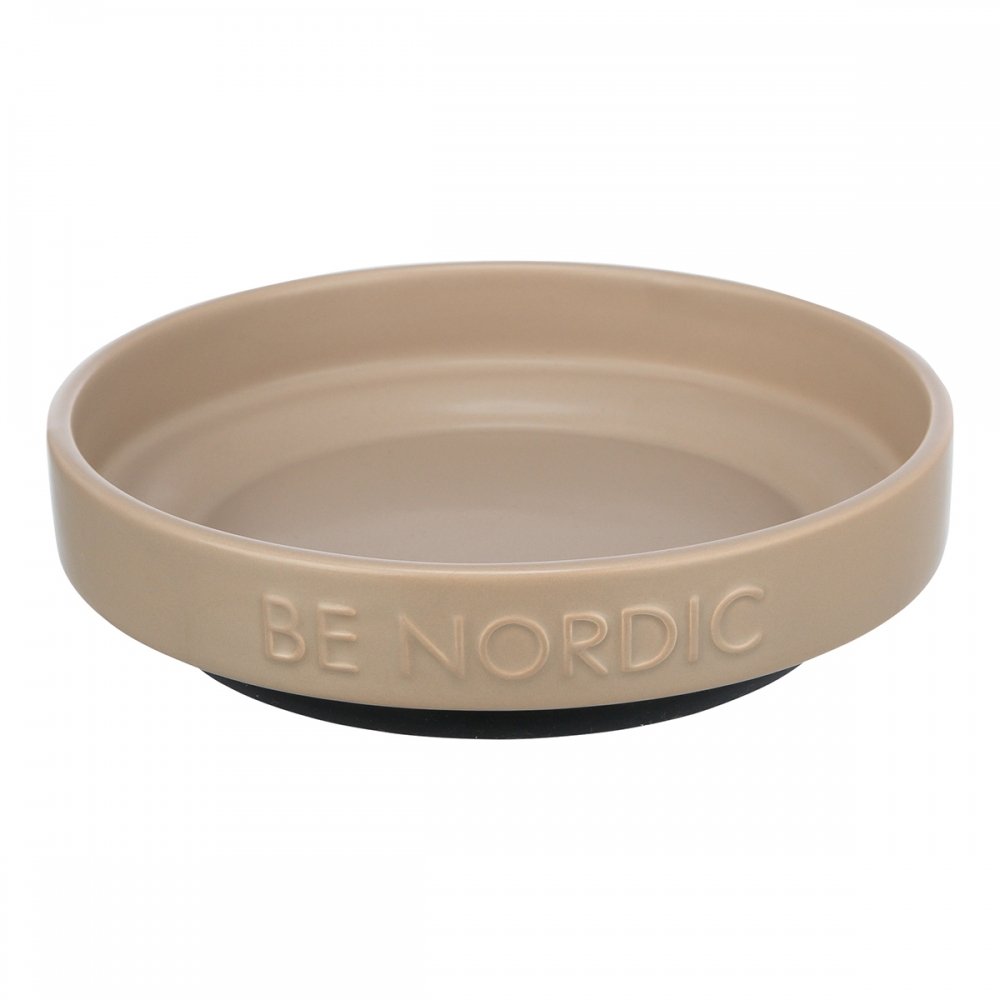 Trixie Be Nordic Matskål i Keramikk Beige (0.3 l/ø 16 cm) Hund - Matplass - Hundeskåler