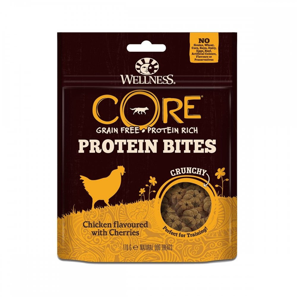 CORE Dog Bites Crunchy Chicken Cherries