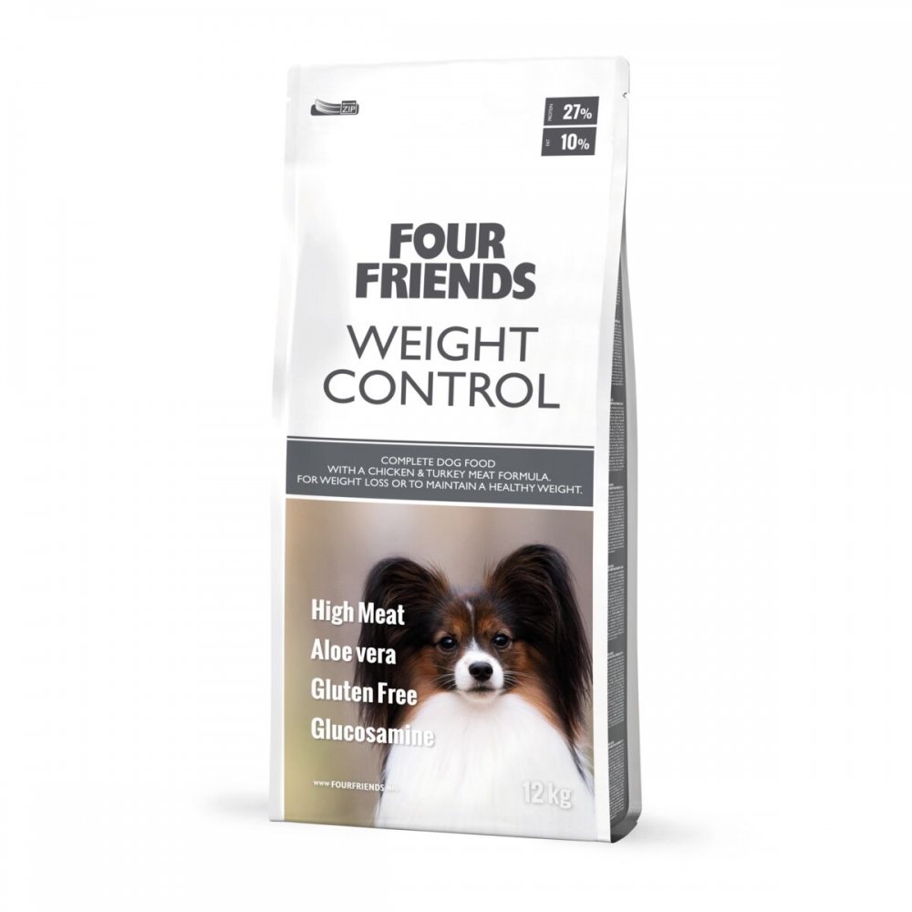 FourFriends Dog Weight Control (12 kg) Hund - Hundemat - Spesialfôr - Diettfôr til hund