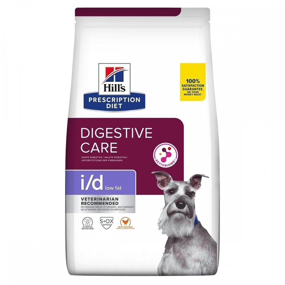 Hill&#39;s Prescription Diet Canine i/d Digestive Care Low Fat Chicken (12 kg) Veterinærfôr til hund - Mage- & Tarmsykdom