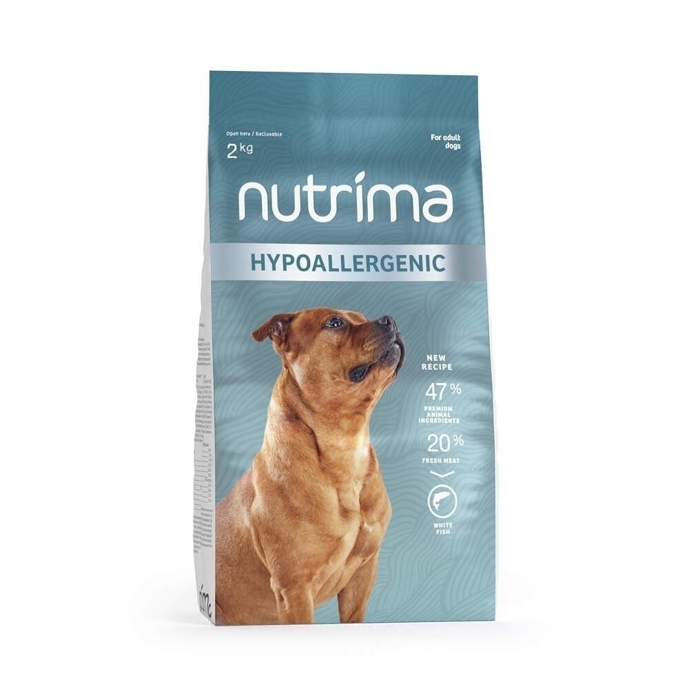 Nutrima Dog Adult Hypoallergenic (2 kg) Hund - Hundemat - Tørrfôr