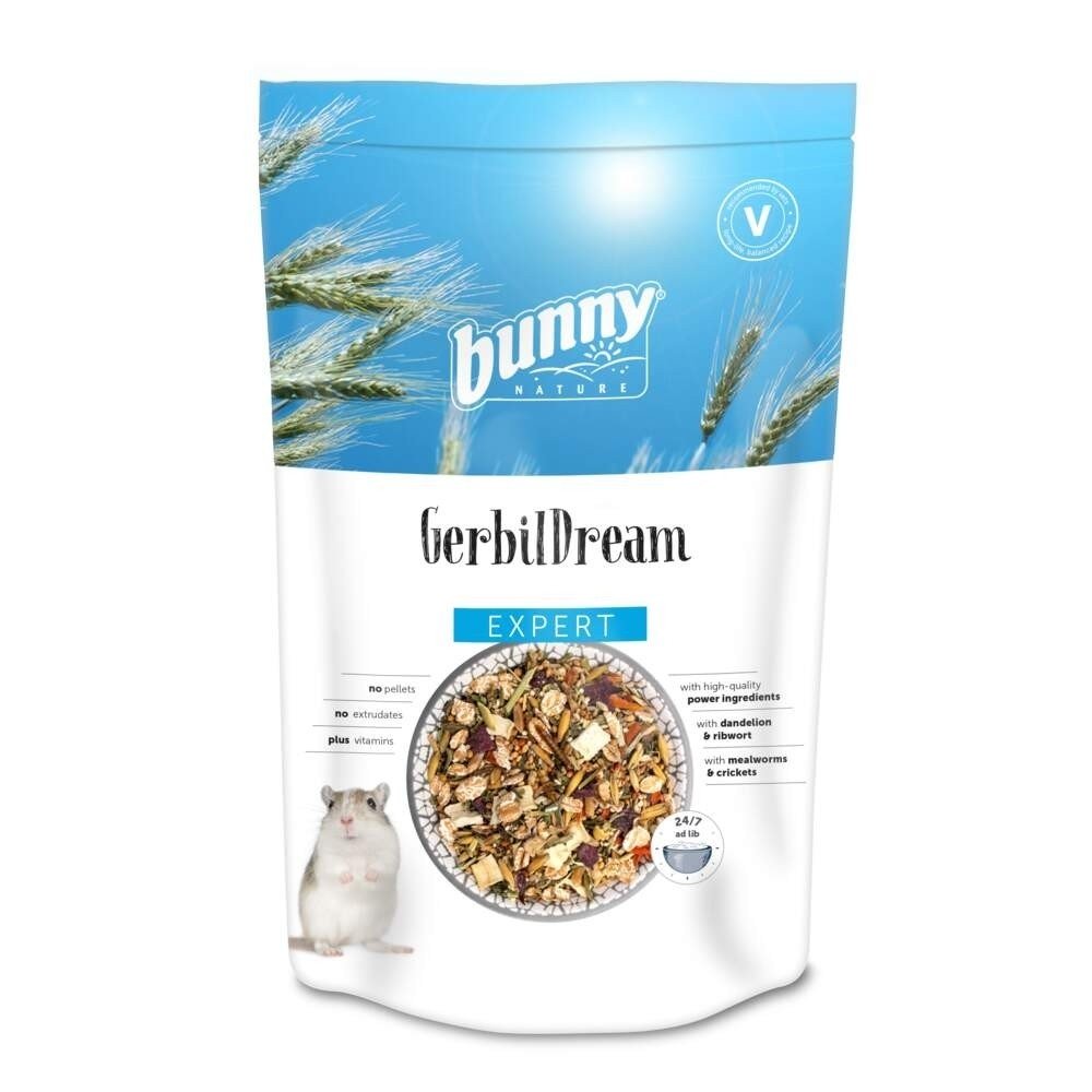 Bunny Nature Gerbil Dream Expert 500 g Andre smådyr - Ørkenrotte