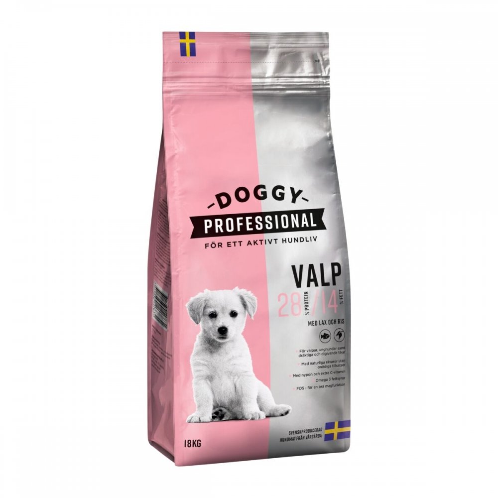 Doggy Professional Valp (18 kg) Valp - Valpefôr - Tørrfôr til valp