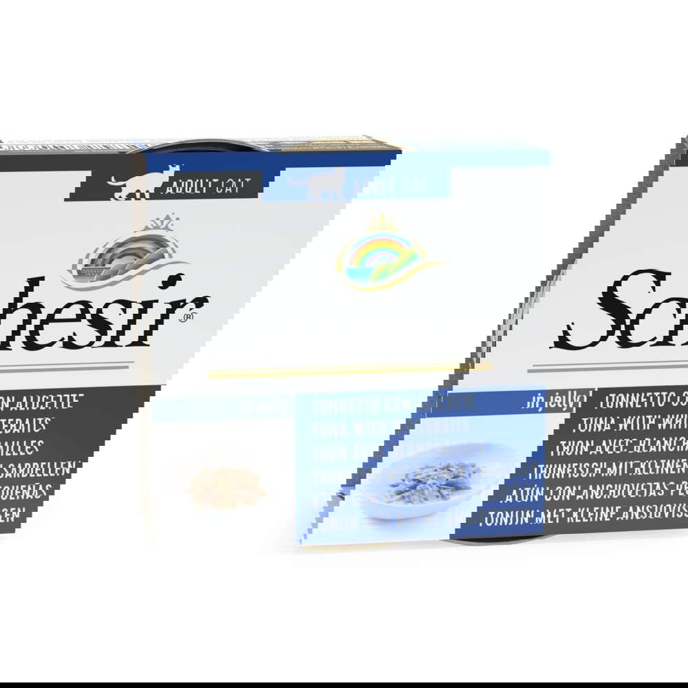 Schesir Cat Adult Tuna & Whitebait Jelly 85 g