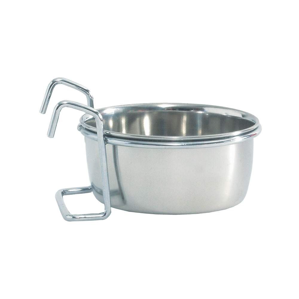 Rustfri skål med kroker 600 ml 12 cm