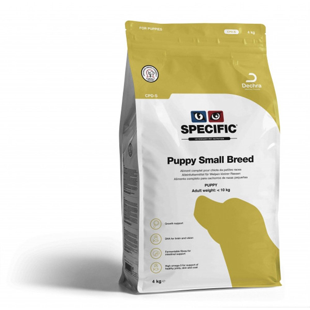 Specific™ Puppy Small Breed CPD-S (4 kg) Valp - Valpefôr - Tørrfôr til valp