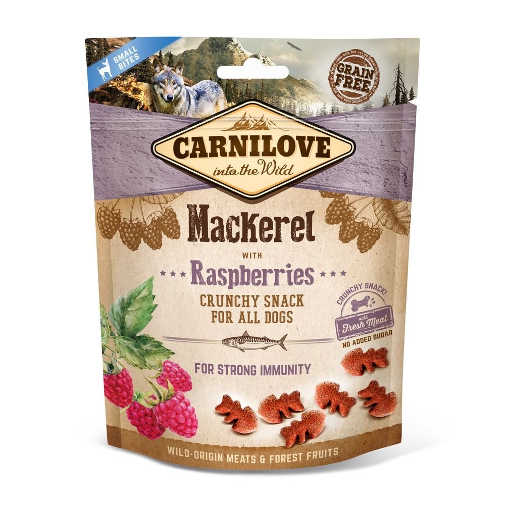 Bilde av Carnilove Dog Crunchy Snack Mackerel & Raspberries