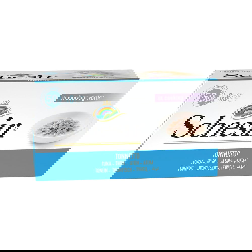 Schesir Ocean Natural Tuna Wholefood Multipack 6x50 g