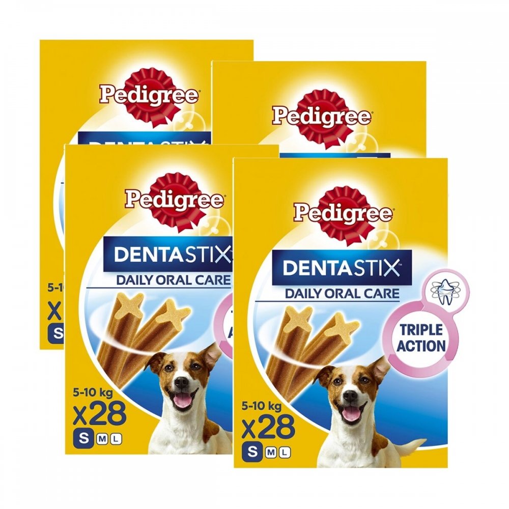 Pedigree Dentastix S 4x28-pack Hund - Hundegodteri - Dentaltygg