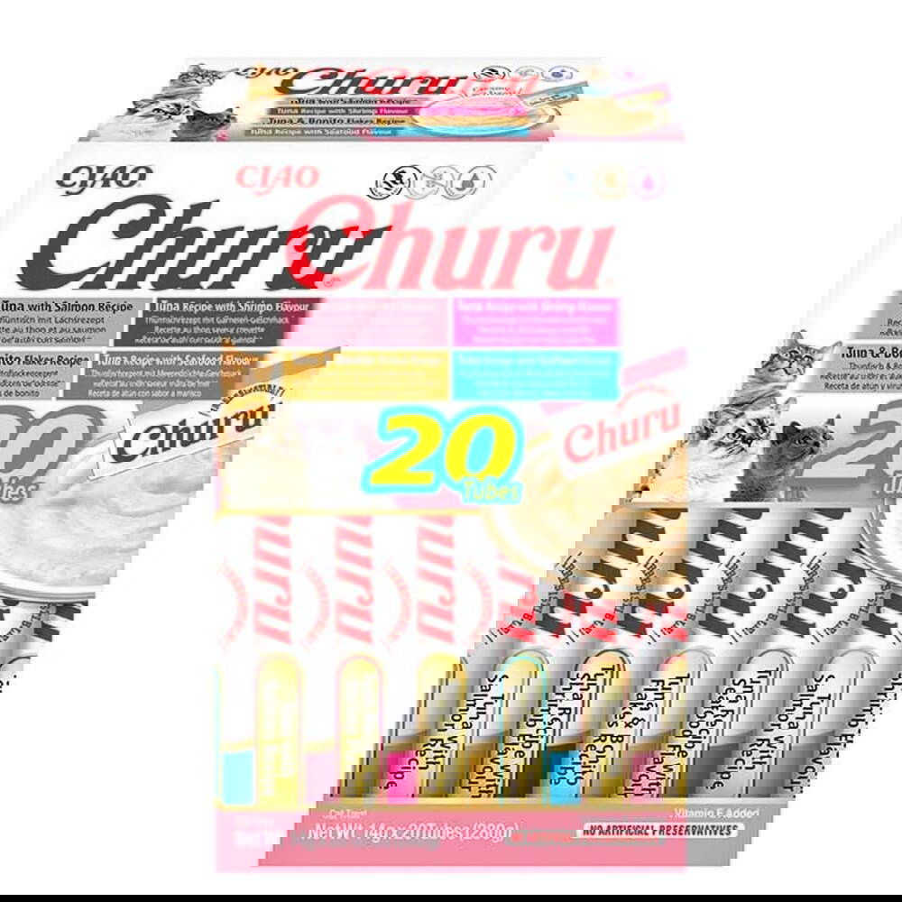 CHURU - Seafood Varieties 20pcs 14gr x 20