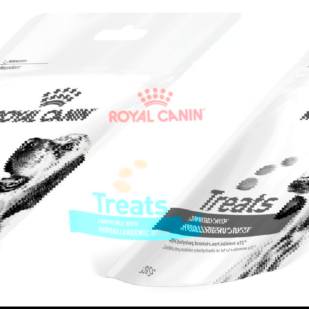 Bilde av Royal Canin Veterinary Diets Dog Hypoallergenic Hundegodbiter 230 g - Alt til hunden