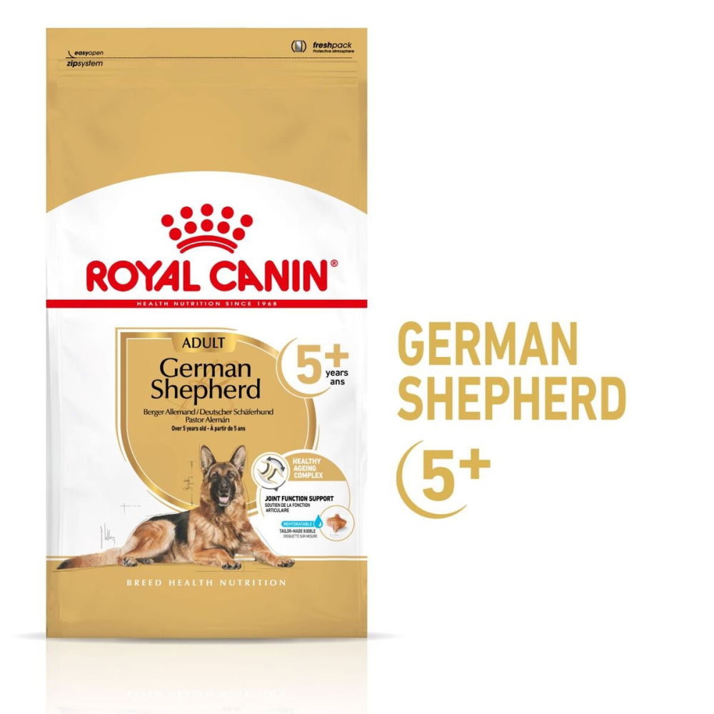 Bilde av Royal Canin Breed German Shepherd Adult 5+ - Alt til hunden