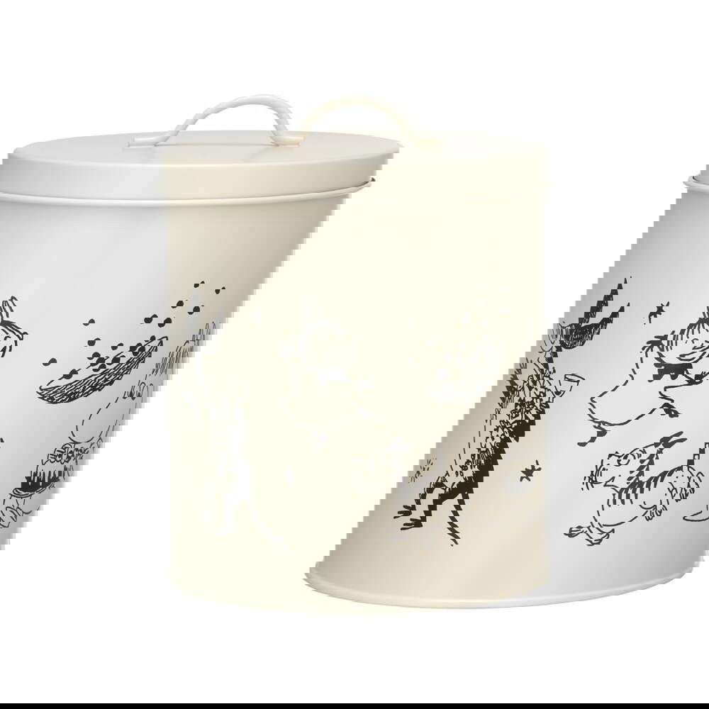 Moomin for Pets Moomin 80 år Oppbevaringsboks for Hund & Katt (Ø 16cm h. 19cm)