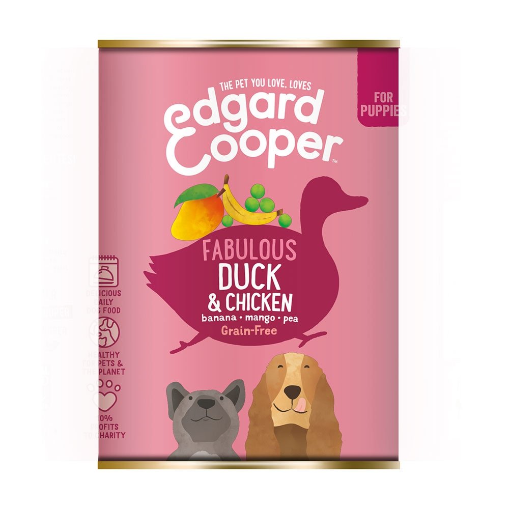 Bilde av Edgard&cooper Puppy Duck & Chicken 400 G