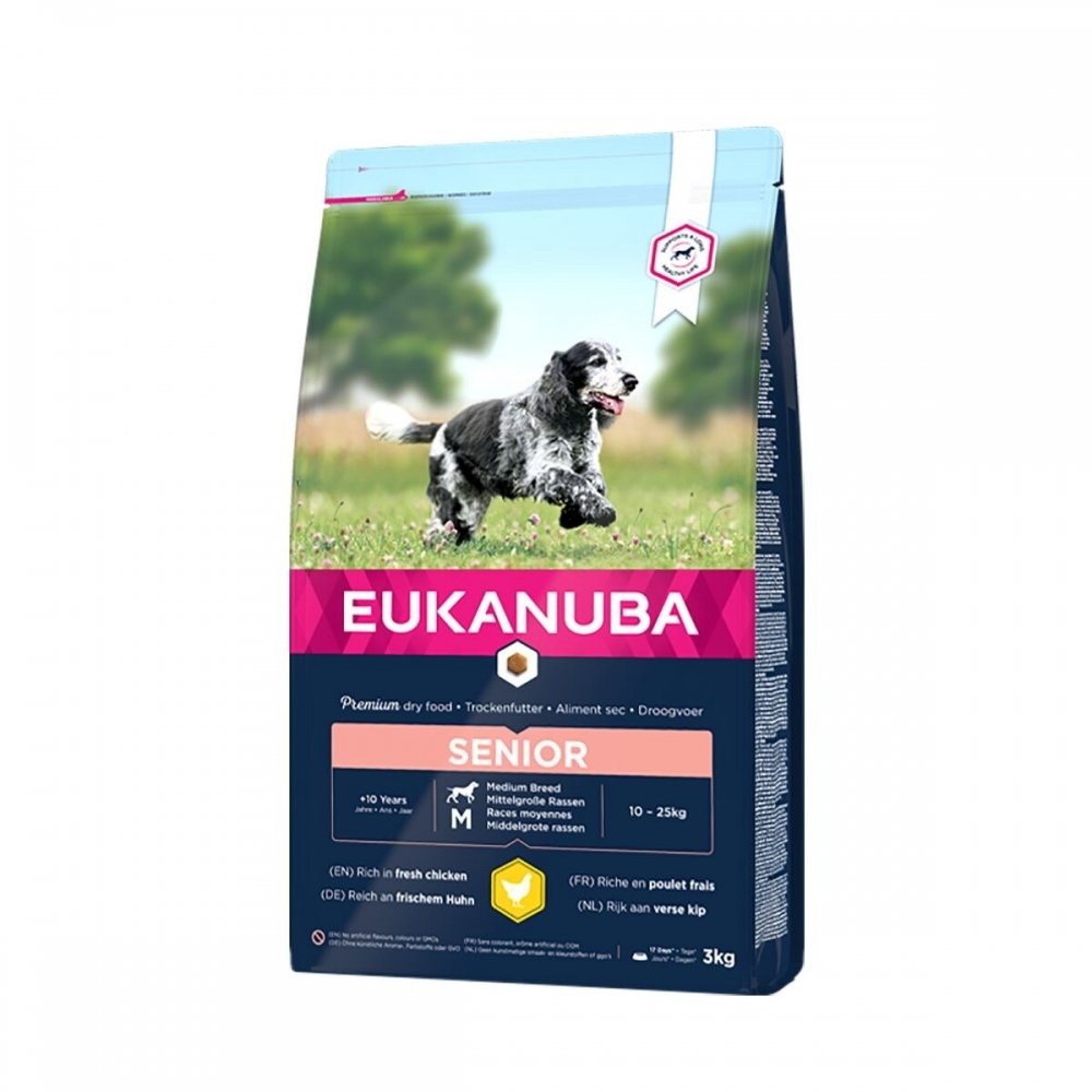 Bilde av Eukanuba Dog Senior Medium Breed (3 Kg)