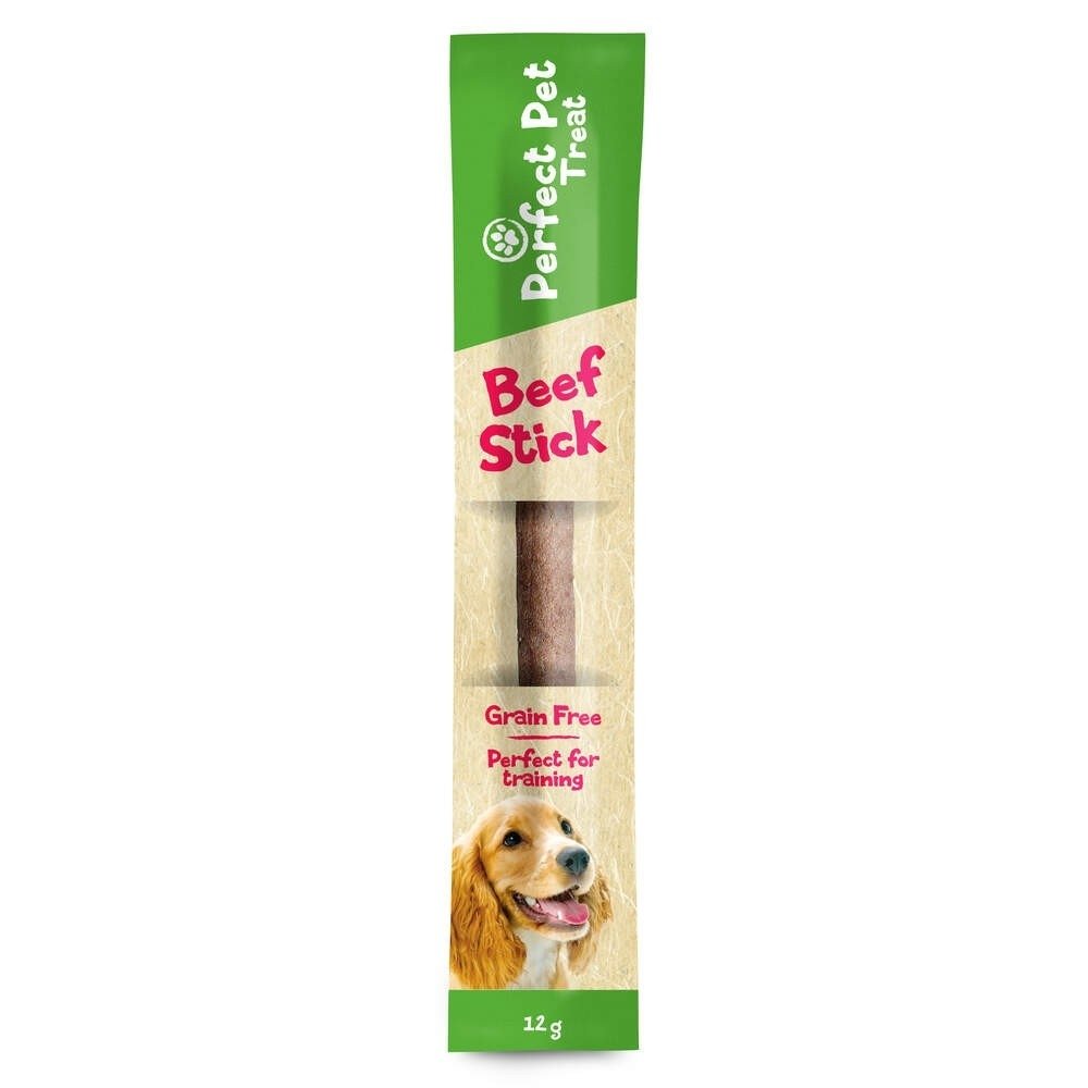 Perfect Pet Beef stick 18cm 12g Hund - Hundegodteri - Tørket hundegodteri